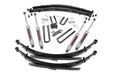 Rough Country 350.20 Suspension Lift Kit w/Shocks; 4 in. Lift; - Truck Part Superstore