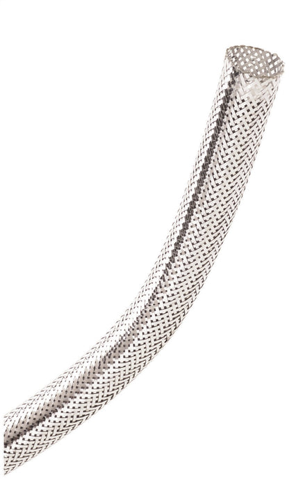 Lokar 70-980-28 Hotrod Trick Kit Braided Cover; 1/8 in. to 2 3/4 in. Diameter; Chrome; - Truck Part Superstore