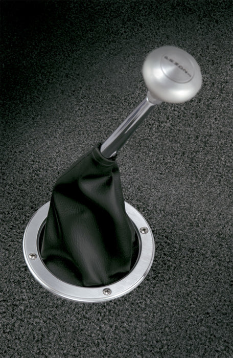 Lokar 70-BHRB Hot Rod Shifter Boot Kit; Incl. Boot/Stainless Screws/Billet Aluminum Boot Ring; - Truck Part Superstore