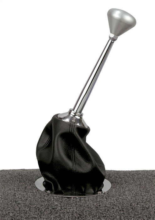 Lokar 70-BCLB Classic Shifter Boot Kit; Incl. Boot/Stainless Screws/Billet Aluminum Boot Ring; - Truck Part Superstore