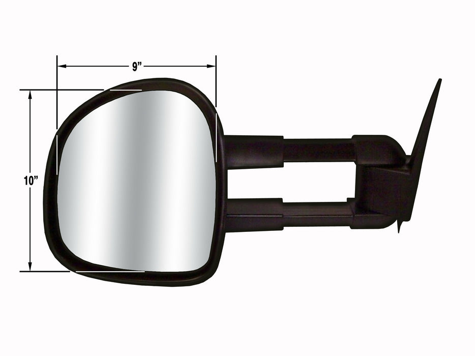 Cipa USA 70200 Extendable Replacement Mirror Set - Truck Part Superstore
