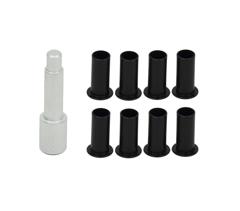 Kentrol 70002 Jeep JK Door Hinge Liners 4 Door 07-18 Wrangler JK Textured Black Kentrol - Truck Part Superstore