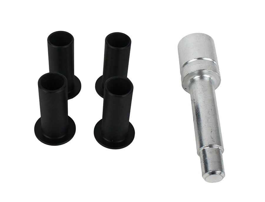 Kentrol 70005 Jeep CJ/YJ/TJ Door Hinge Liner CJ, YJ, TJ Textured Black Kentrol - Truck Part Superstore