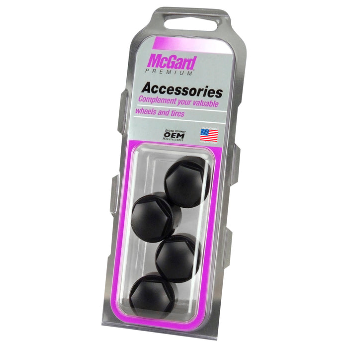 McGard 70005 Black Nylon Caps- For use with PN- 24010-24013 - Truck Part Superstore