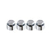 McGard 70006 Chrome Nylon Caps- For use with PN- 24010-24013 - Truck Part Superstore