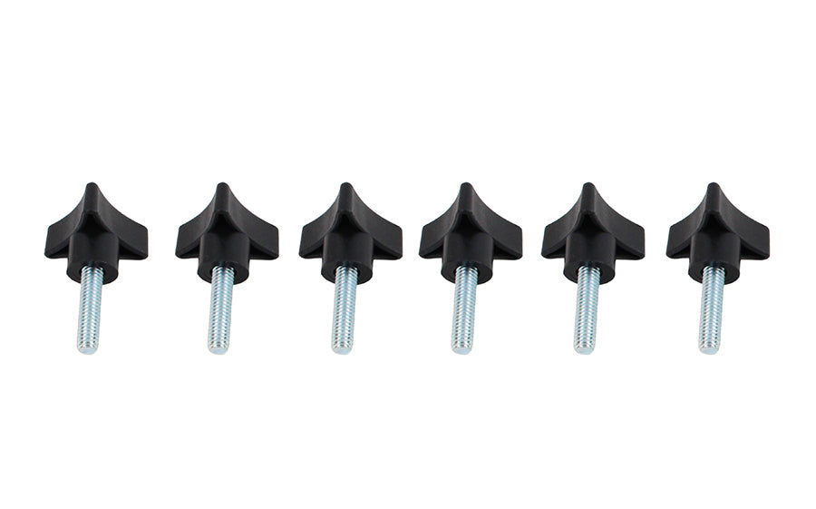 Kentrol 70006 Jeep CJ/YJ CJ/YJ/TJ Door Hinge Liners 2 Door 76-06 CJ and Wrangler YJ/TJ Powdercoat Black Kentrol - Truck Part Superstore