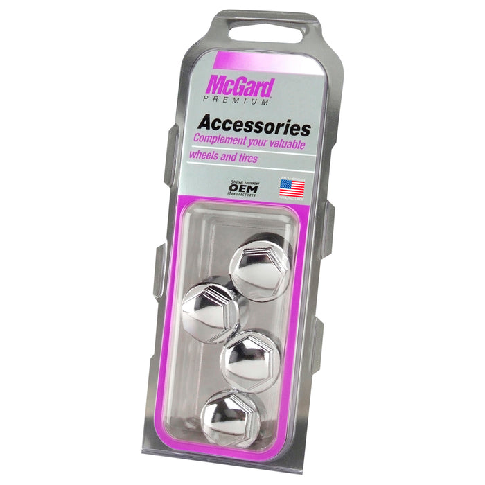 McGard 70006 Chrome Nylon Caps- For use with PN- 24010-24013 - Truck Part Superstore