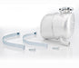 Be Cool 70008 63-67 GM Surge Tank w/Cadmium Finish Cap and Mounting Strap Natural Finish Be Cool Radiator - Truck Part Superstore