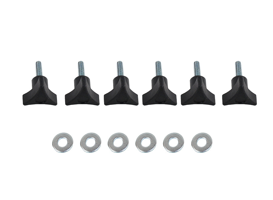 Kentrol 70008 Jeep TJ Unlimited LJ Hardtop Screws 04-06 Wrangler TJ Unlimited Textured Black Kentrol - Truck Part Superstore
