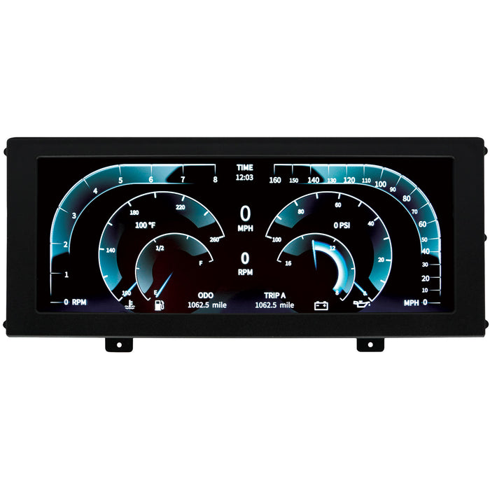 AutoMeter 7000 DIGITAL INSTRUMENT DISPLAY; COLOR LCD; PANEL MOUNT; UNIVERSAL - Truck Part Superstore