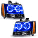 Oracle Lighting 7001-002 SMD Pre-Assembled Headlights, Blue - Truck Part Superstore