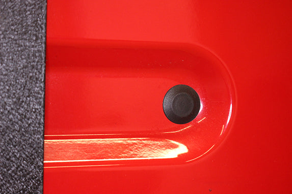 Kentrol 70010 Jeep TJ Tailgate Plug 97-06 Wrangler TJ Powdercoat Black Kentrol - Truck Part Superstore