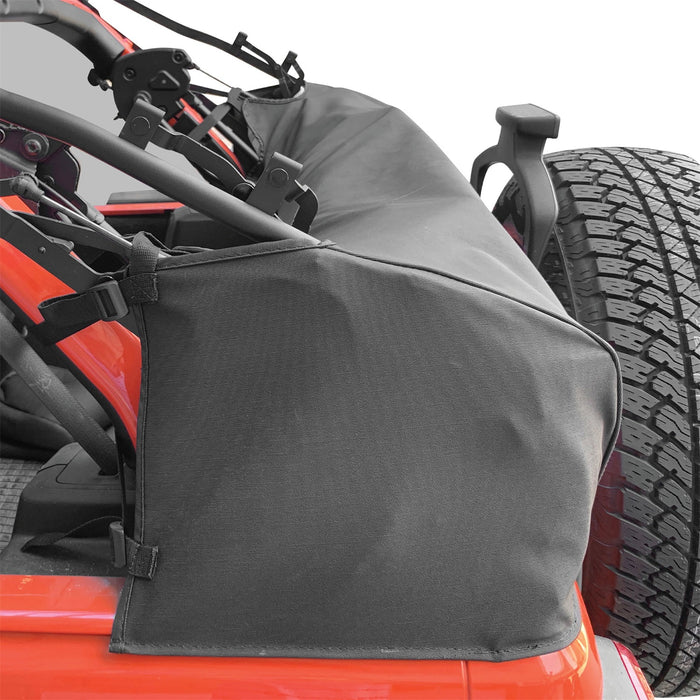 Smittybilt 700235 Soft Top Storage Boot; Black Diamond; - Truck Part Superstore