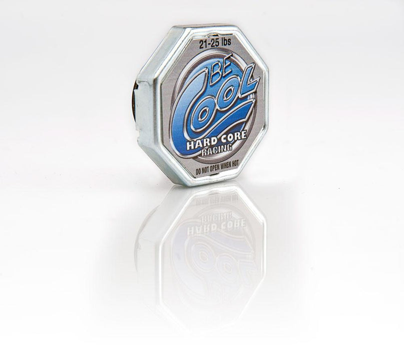 Be Cool 70025 Hard Core Racing Radiator Cap 21-25 PSI Be Cool Radiator - Truck Part Superstore