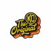 KC HiLiTES 7004 KC Patch Embroidered KC Original 50Th Anniversary Logo Die-Cut 2.5in - Truck Part Superstore