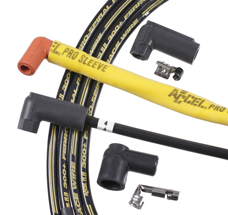 ACCEL 7004 Custom Fit 300+ Race Spark Plug Wire Set - Truck Part Superstore