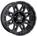 Pro Comp Alloy Wheels 7005-7936 Series 7005 17x9 with 6 on 135 Bolt Pattern 4.75 Backspace Flat Black Finish Pro Comp Alloy Wheels - Truck Part Superstore