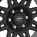 Pro Comp Alloy Wheels 7005-7983 Series 7005 17x9 with 6 on 5.5 Bolt Pattern 4.75 Backspace Flat Black Finish Pro Comp Alloy Wheels - Truck Part Superstore