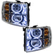 Oracle Lighting 7007-001 SMD Pre-Assembled Headlights, Round Style, White - Truck Part Superstore