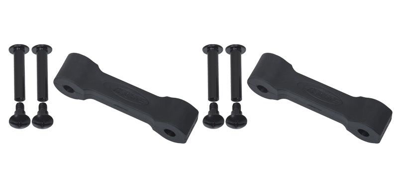 Kentrol 70071 Jeep JK Replacement Hood Catch Rubbers Pair 07-18 Wrangler JK Textured Black Kentrol - Truck Part Superstore