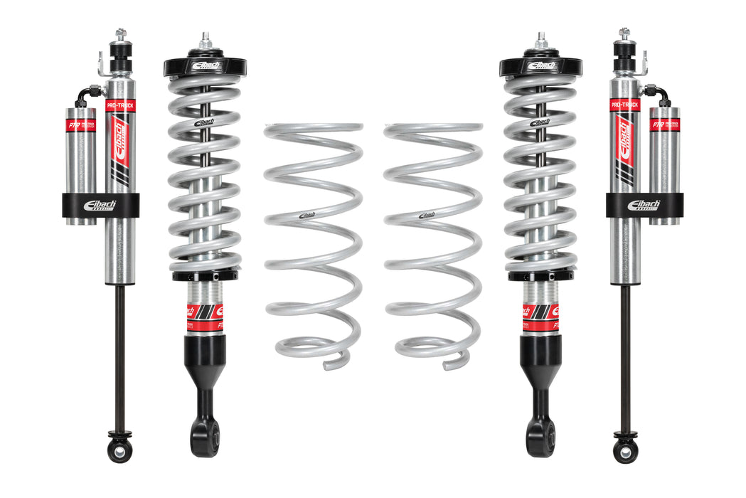 Eibach Springs E86-82-071-05-22 PRO-TRUCK COILOVER STAGE 2R (Front Coilovers + Rear Reservoir Shocks + Pro-Lift- - Truck Part Superstore