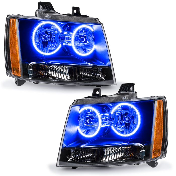 Oracle Lighting 7010-002 SMD Pre-Assembled Headlights, Blue - Truck Part Superstore