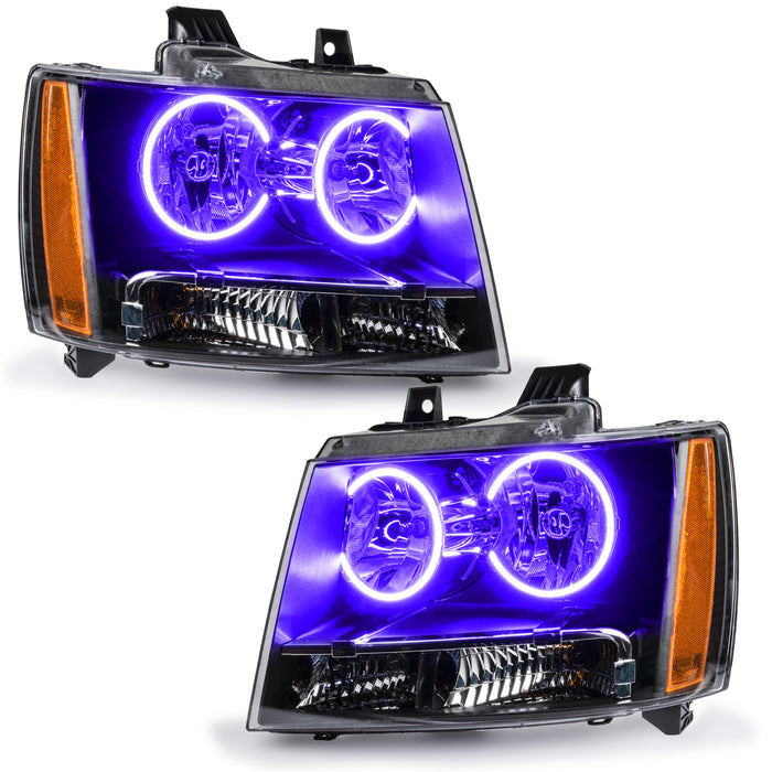 Oracle Lighting 7010-007 SMD Pre-Assembled Headlights, UV/Purple - Truck Part Superstore