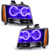 Oracle Lighting 7010-007 SMD Pre-Assembled Headlights, UV/Purple - Truck Part Superstore