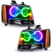 Oracle Lighting 7010-504 SMD Pre-Assembled Headlights, ColorSHIFT - Simple - Truck Part Superstore