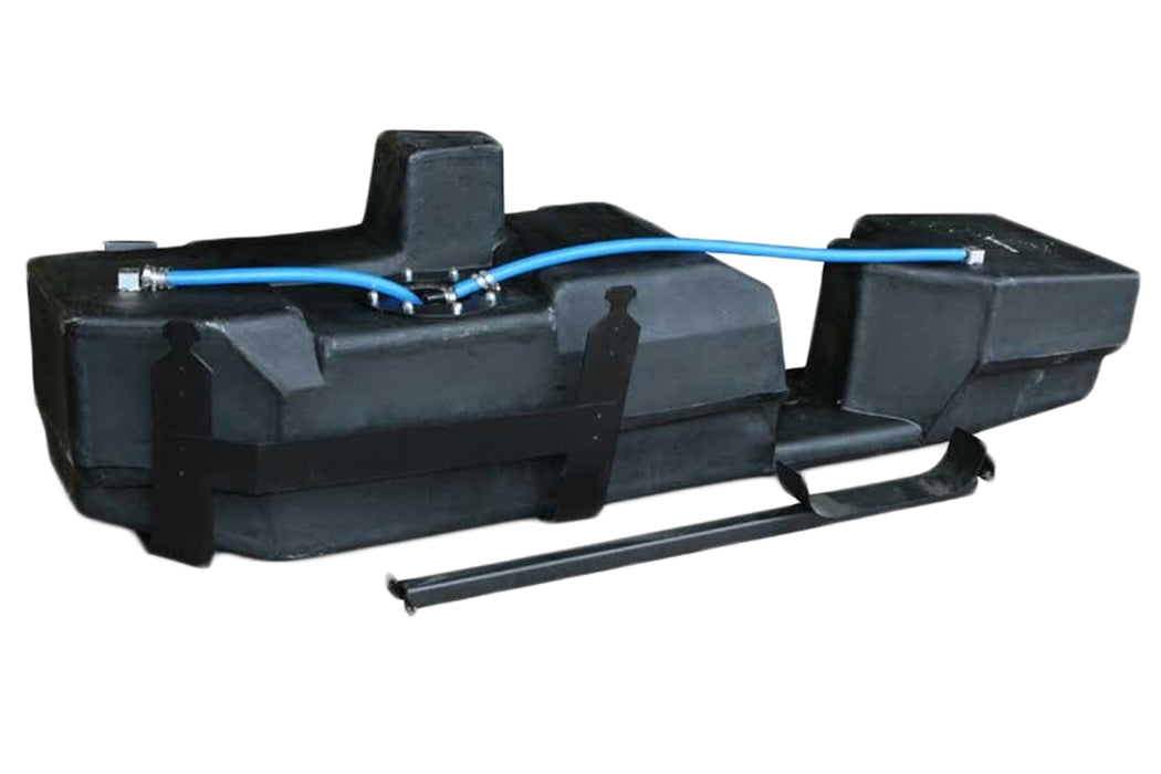 TITAN Fuel Tanks 7010101 Extra Large Midship Tank; 39 Gallon; - Truck Part Superstore