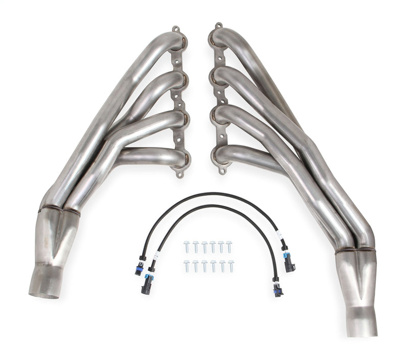 Hooker 70101341-RHKR Blackheart Long Tube Headers; 1.875 in. Tubing; 3 in. Collector; Natural Finish; - Truck Part Superstore