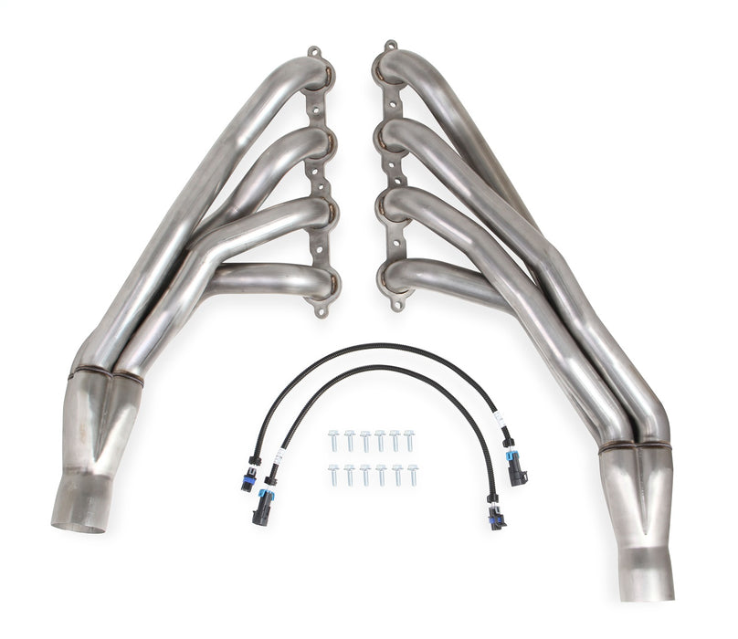 Hooker 70101341-RHKR Blackheart Long Tube Headers; 1.875 in. Tubing; 3 in. Collector; Natural Finish; - Truck Part Superstore
