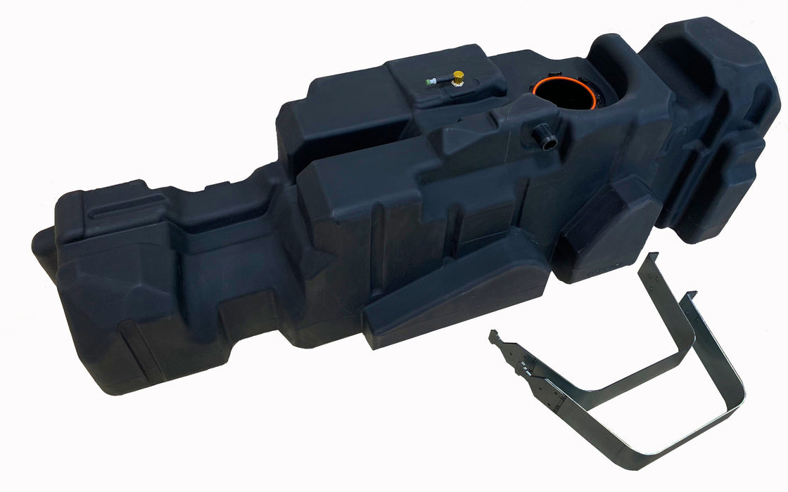 TITAN Fuel Tanks 7010217 Extra Large Midship Tank; 56 Gallon; Cross Linked Polyethylene Fuel Tank; - Truck Part Superstore