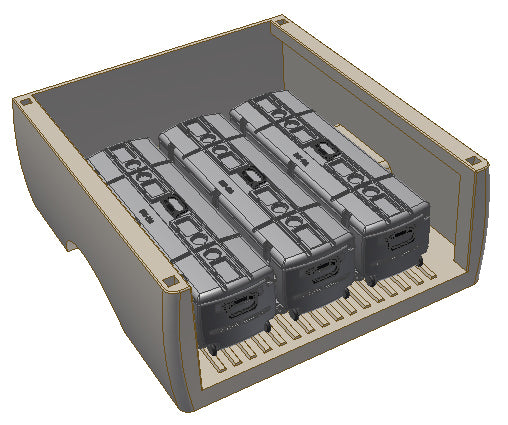 DU-HA 70103 DU-HA® Tote Interior/Exterior Portable Storage Gun Case - Truck Part Superstore