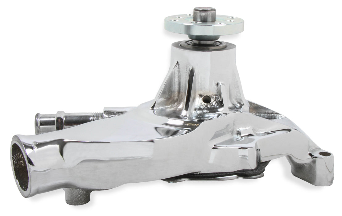 Mr Gasket 70108CG Water Pump; 0.75 in. Pulley Pilot; Standard Flow; Short Style; - Truck Part Superstore