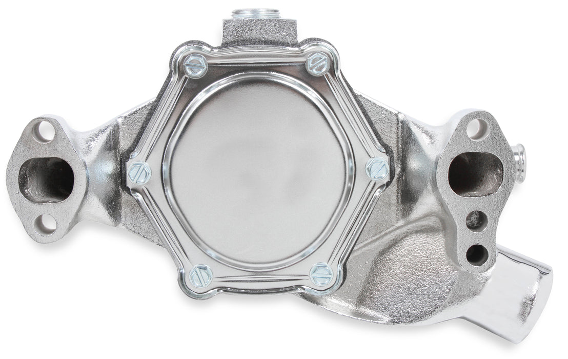 Mr Gasket 70108CG Water Pump; 0.75 in. Pulley Pilot; Standard Flow; Short Style; - Truck Part Superstore