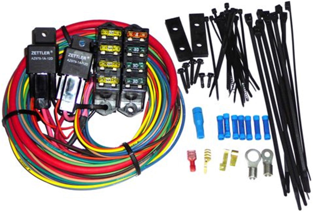Painless Wiring 70118 7-Circuit Heavy Duty Auxiliary Fuse Block - Truck Part Superstore
