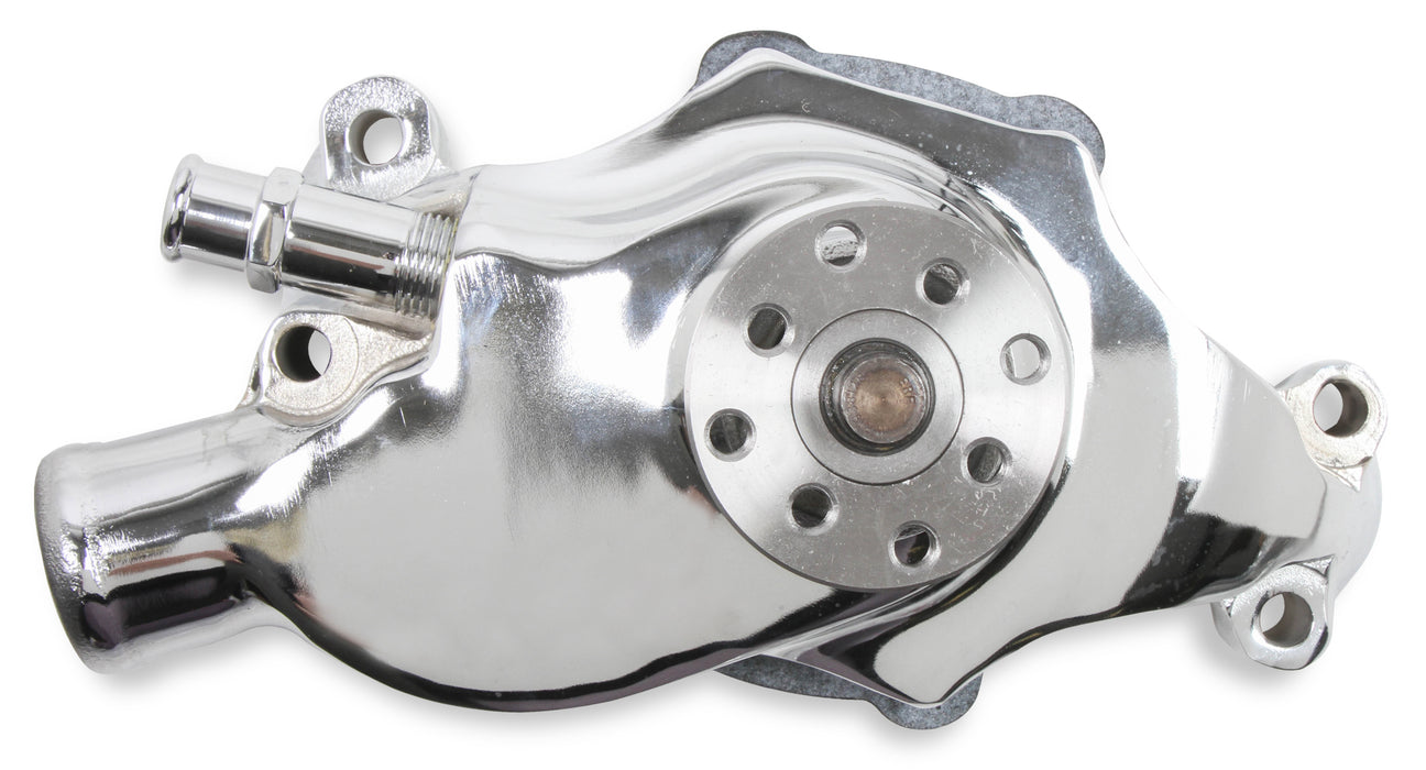 Mr Gasket 7011 Water Pump; 0.625 in. Pulley Pilot; Standard Flow; Short Style; - Truck Part Superstore