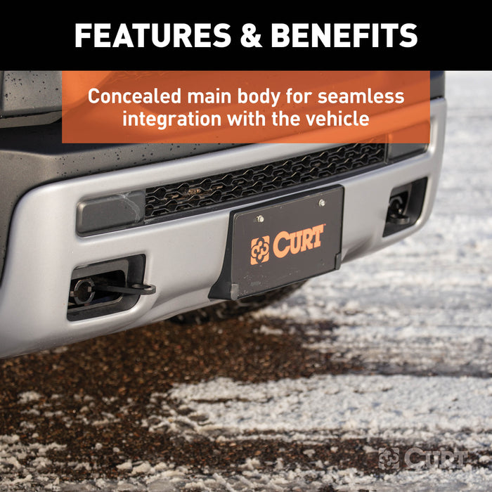 CURT 70121 Custom Tow Bar Base Plate; Select Ram 1500 - Truck Part Superstore