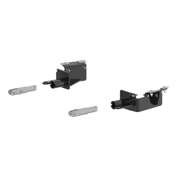 CURT 70136 CURT 70136 Custom Tow Bar Base Plate Brackets for Dinghy Towing; Fits Select Che - Truck Part Superstore