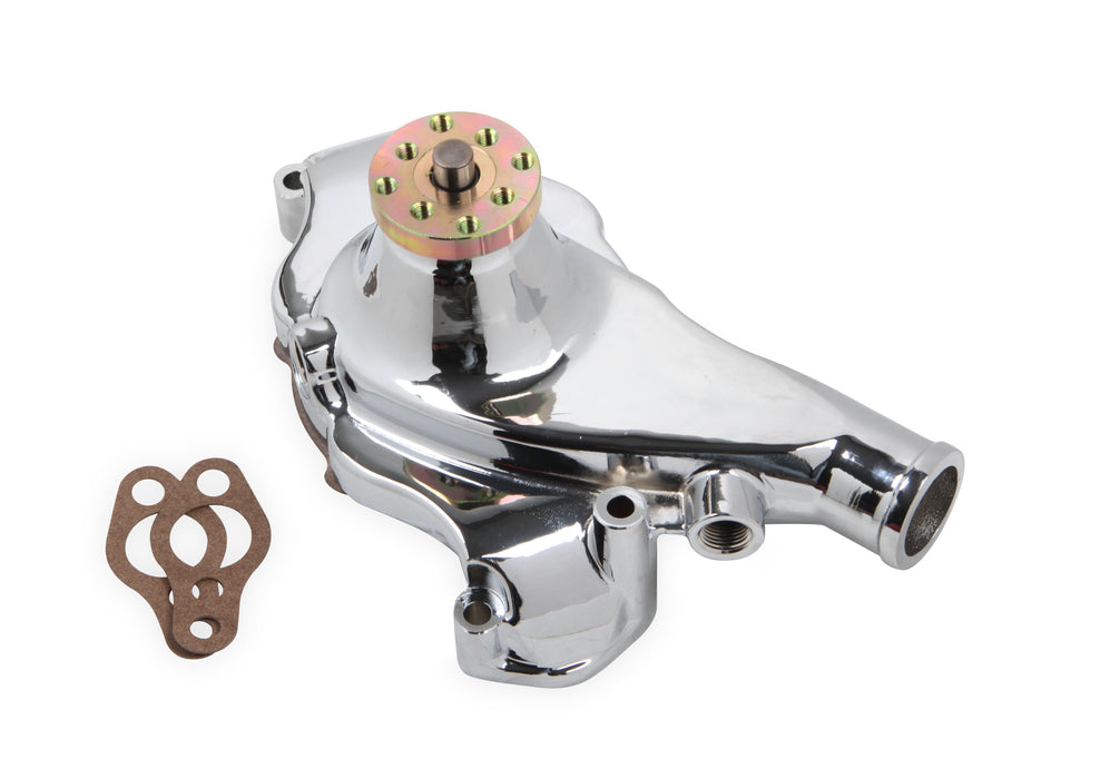 Mr Gasket 7014G Water Pump; Aluminum; 0.625 in. Pulley Pilot; Short Style; - Truck Part Superstore