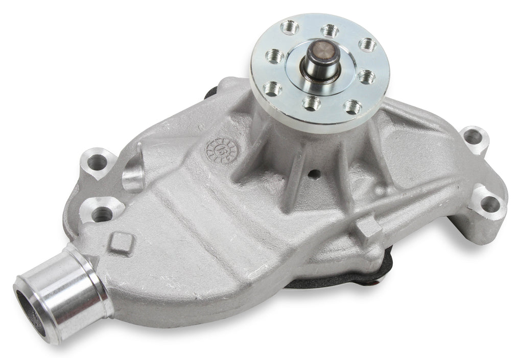 Mr Gasket 7014NG Water Pump; Aluminum; 0.75 in. Pulley Pilot; Short Style; - Truck Part Superstore