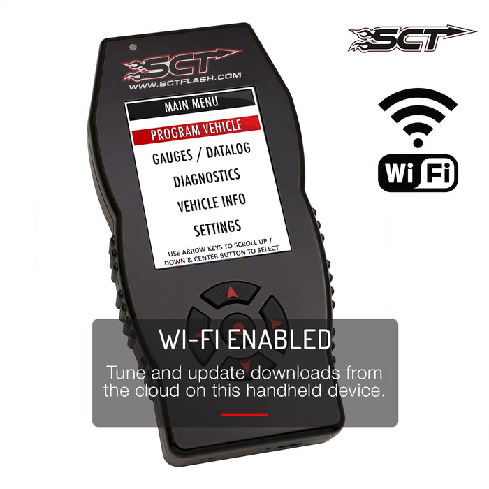 SCT Performance 7015PEO X4 Performance Programmer; Installs Quickly And Easily; - Truck Part Superstore