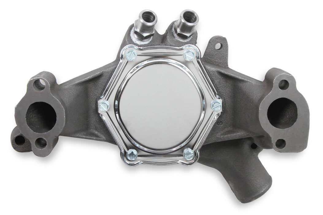 Mr Gasket 7016NG Water Pump; Aluminum; 0.625 in. Pulley Pilot; High Volume Flow; Long Style; - Truck Part Superstore