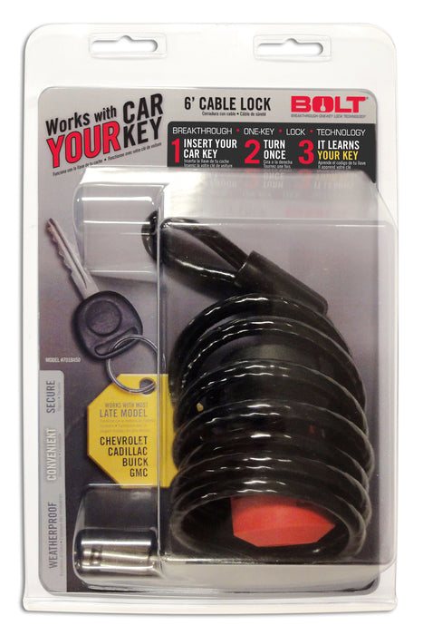 BOLT 7018450 6FT. CABLE LOCK GM LATE MODEL - Truck Part Superstore