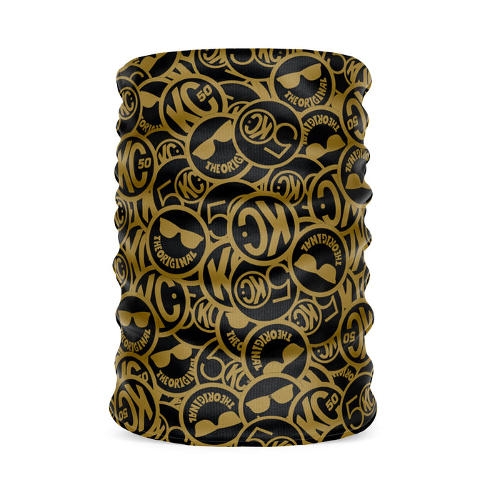KC HiLiTES 70190 KC Buff Black with Gold KC Logos - One Size - Truck Part Superstore