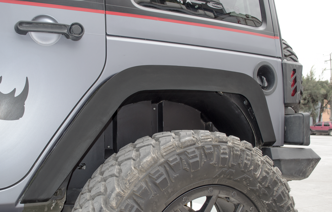 Go Rhino 702002T Helps protect vehicle wheel wells and engine from rocks and road debris - Truck Part Superstore