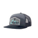 KC HiLiTES 70209 KC Hat Flat Bill Snapback Gray Black Mesh One Size Fits Most - Truck Part Superstore