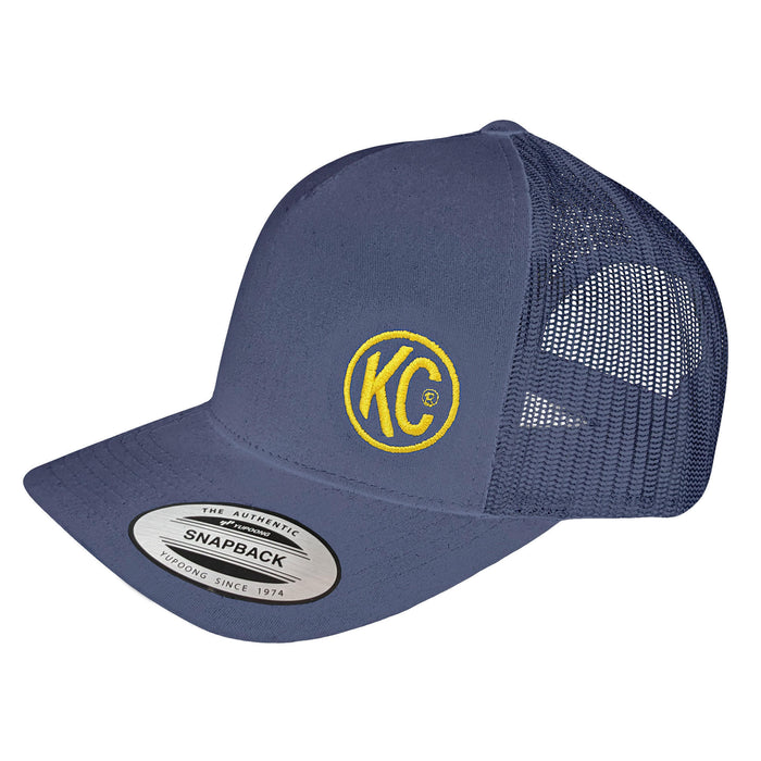 KC HiLiTES 70214 KC Hat Curved Trucker Navy One Size Fits Most - Truck Part Superstore