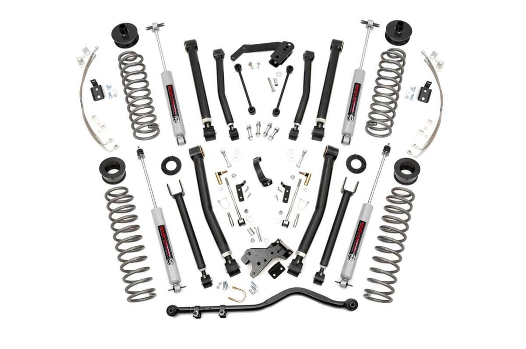 Rough Country 68422 6 Inch Jeep X-Series Suspension Lift Kit 07-18 Wrangler JK Rough Country - Truck Part Superstore
